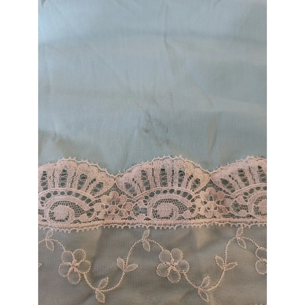 70s Bright Blue Half‎ Slip - Picture 4 of 4